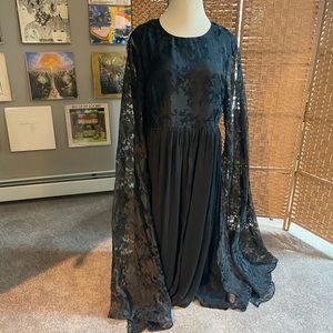 SHEIN black statement dress
